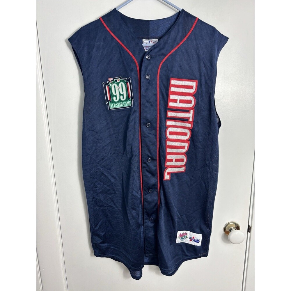1999 National League Majestic Diamond Collection Authentic All Star Jersey XL